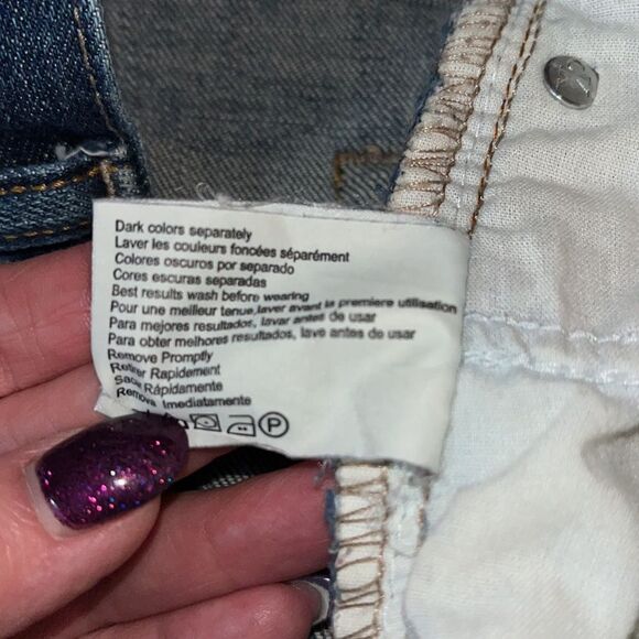 Calvin Klein Flared Jean. Size 10 - Picture 12 of 13